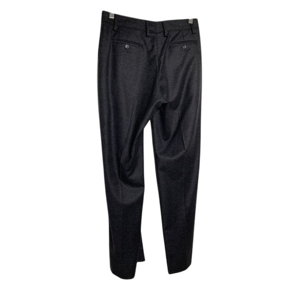 Yves Saint Laurent YSL Womens Wool Cashmere Gray Trouser Dress Pants Size 4 - Picture 2 of 10